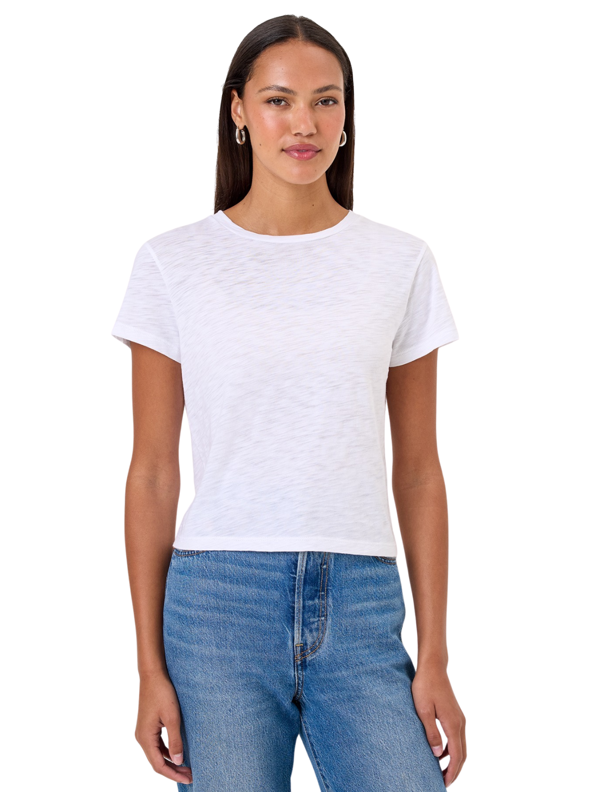 Short Sleeve Andie Tee_Goldie Lewinter_16010WHT