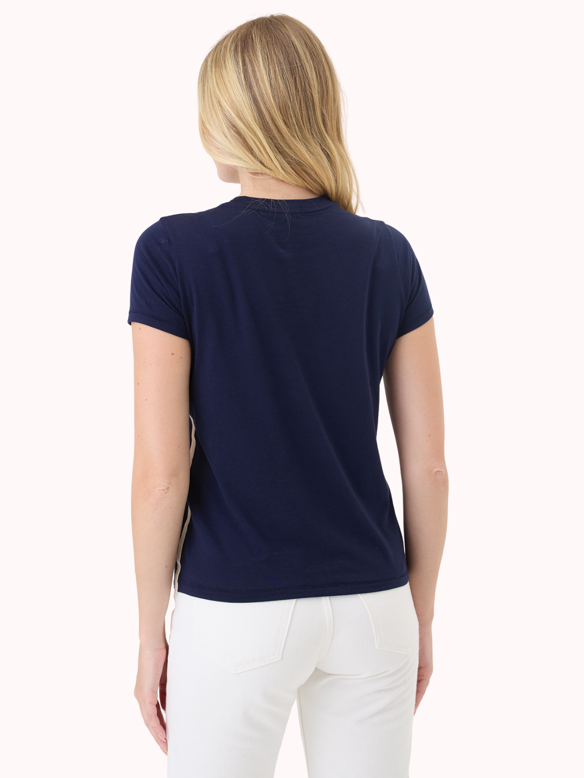 Short Sleeve Boy Tee_Goldie Lewinter_21101CSNAV