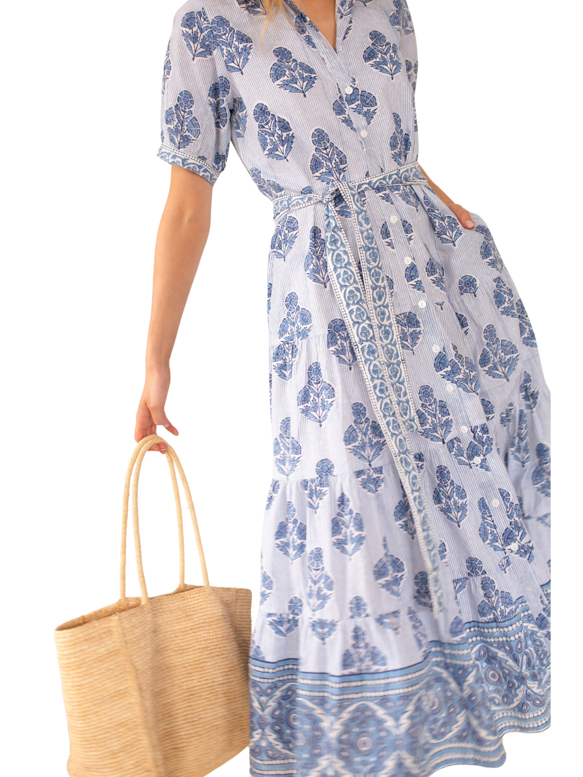 Short Sleeve Shirt Dress_Marea by Liz Joy_7641812762710