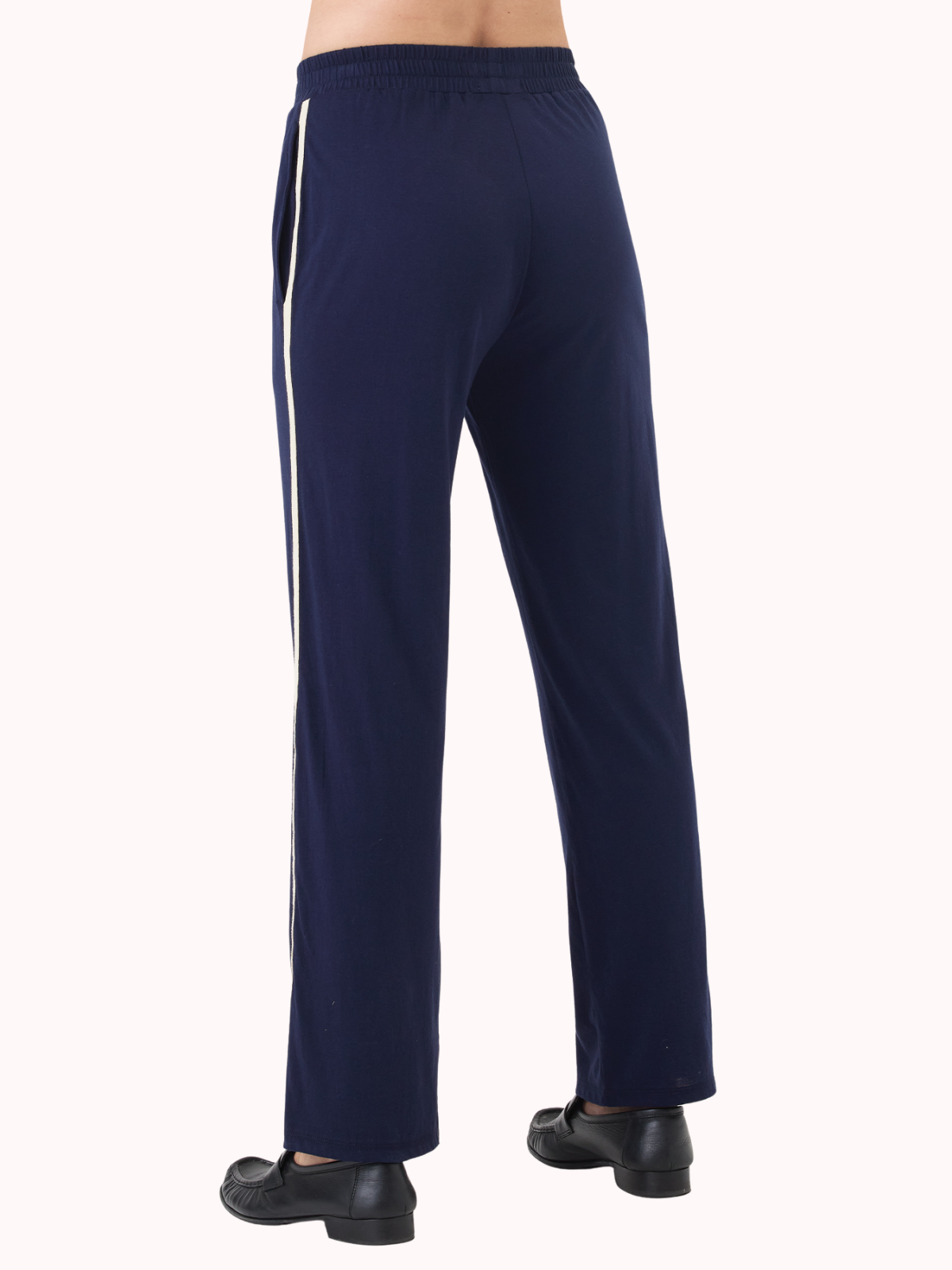 Side Stripe Everyday Easy Pant_Goldie Lewinter_62619CSNAV