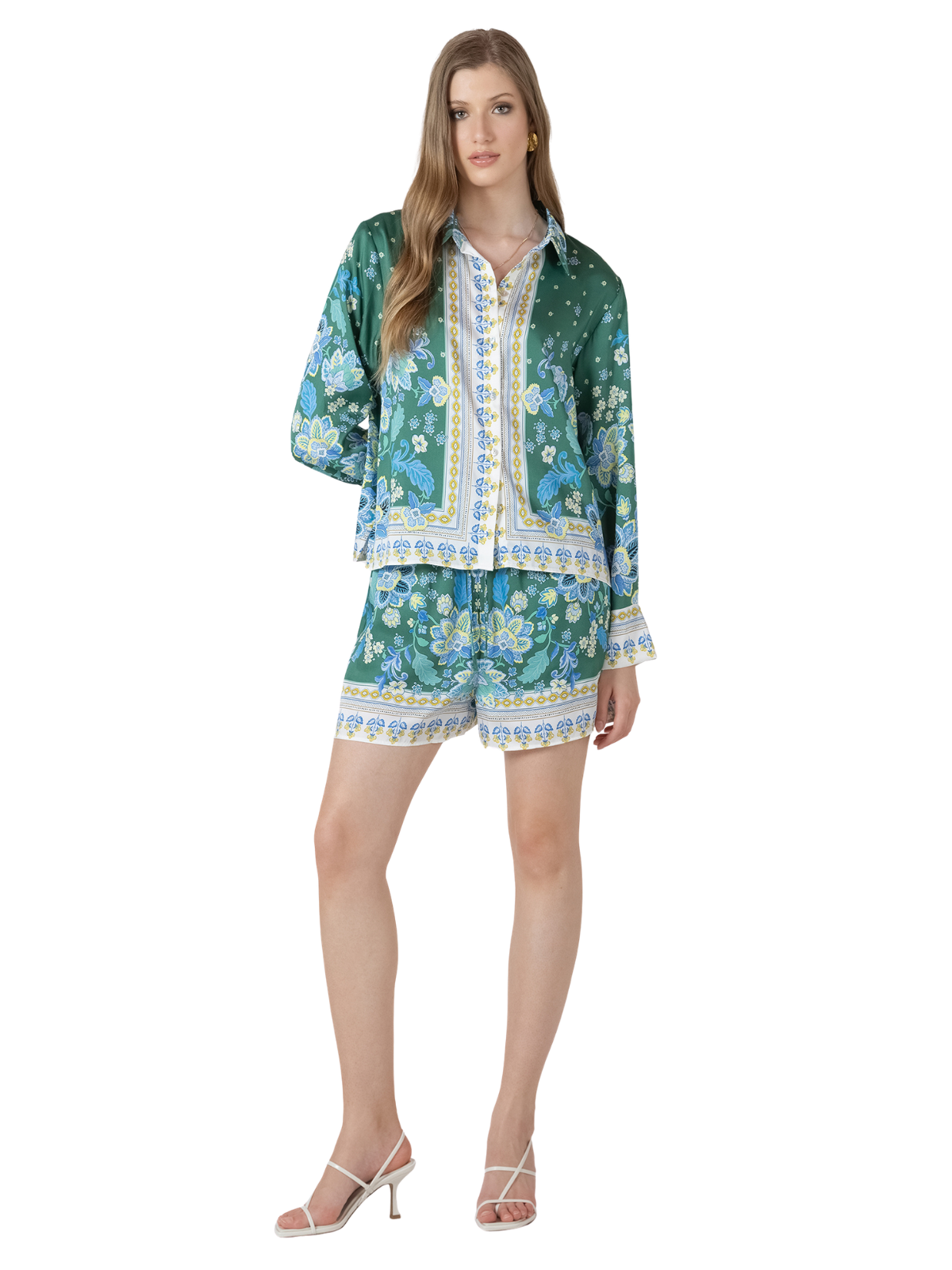 Silky Elastic Waist Short_Dex_2722722