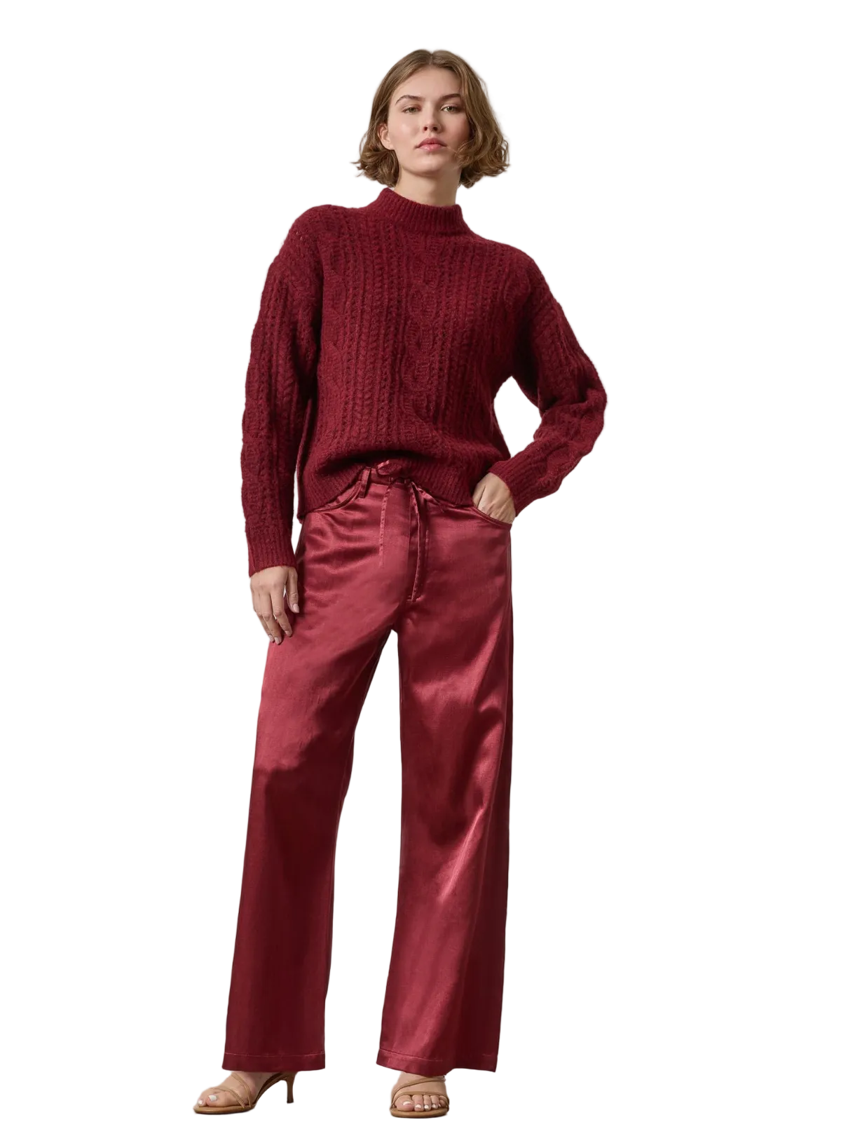 Slub Woven Pant_Lilla P_PA3574