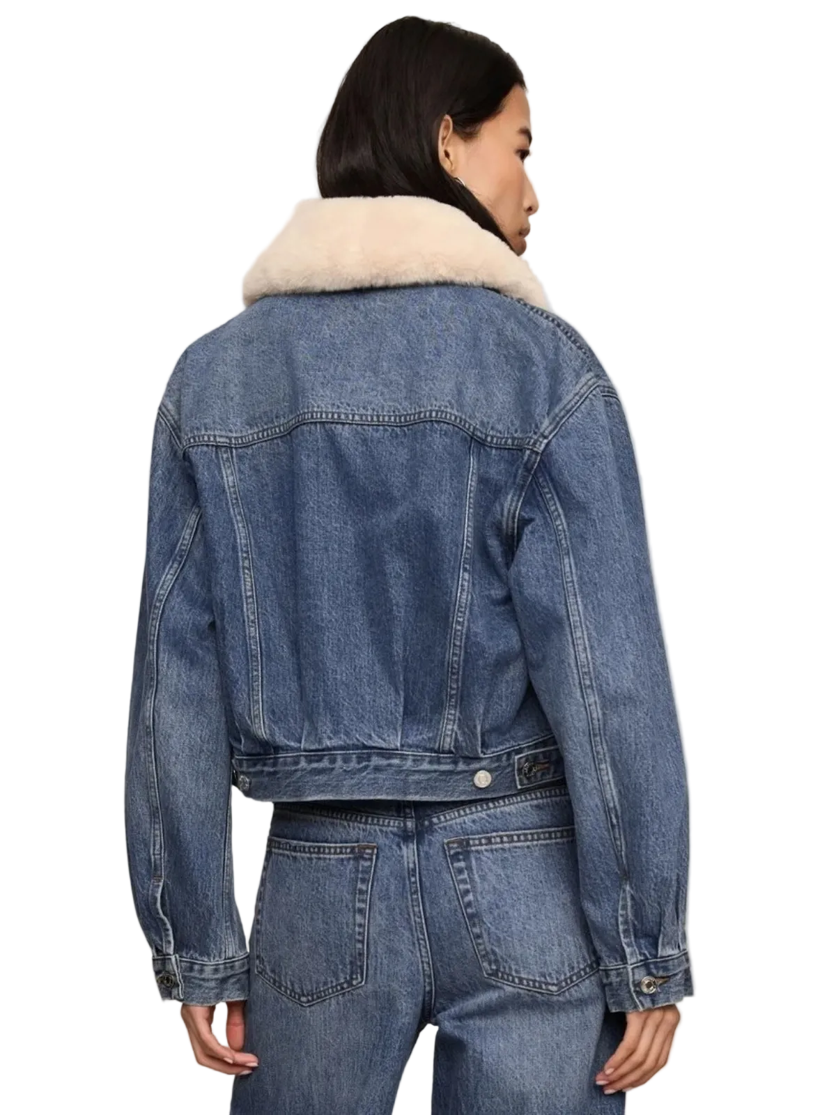 The Daily Denim Fur Jacket_Z Supply_ZJ264926