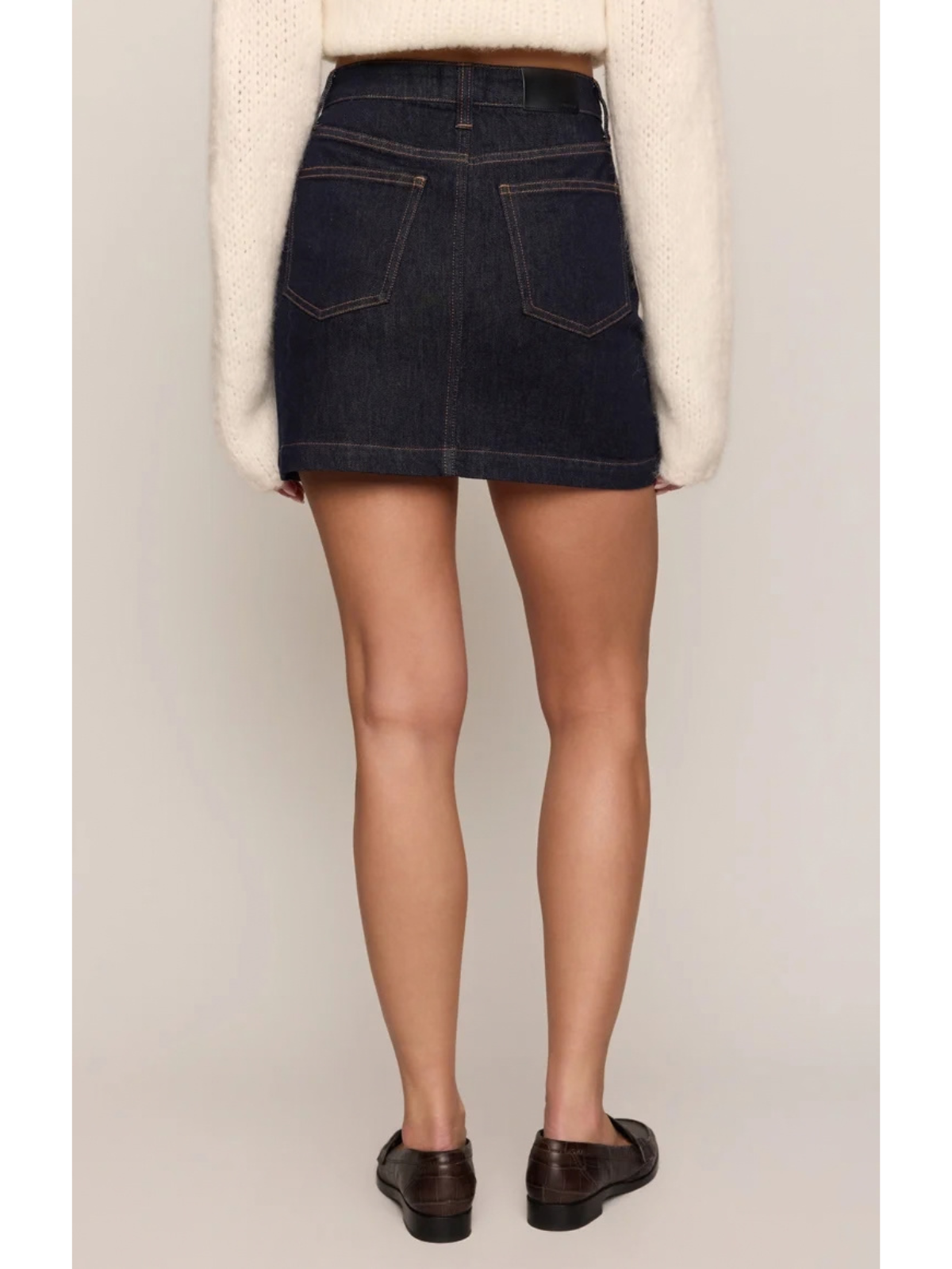 The Socialite Denim Mini Skirt_Z Supply_ZK264747S