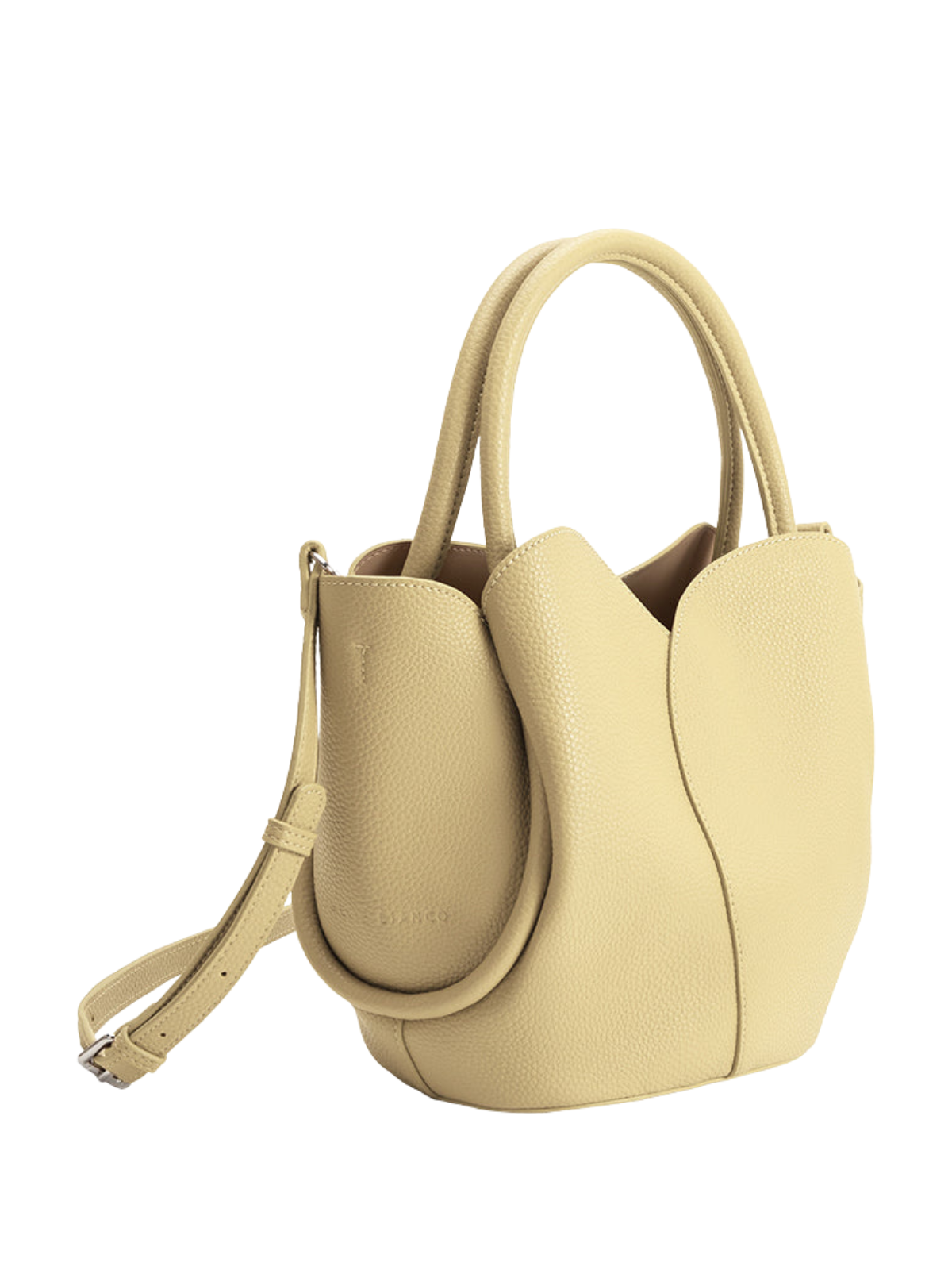 Tulip Yellow Top Handle_Melie Bianco_AC6200YW_01