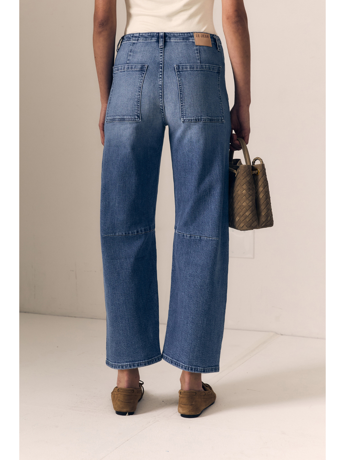 Utility Soft Barrel Jean