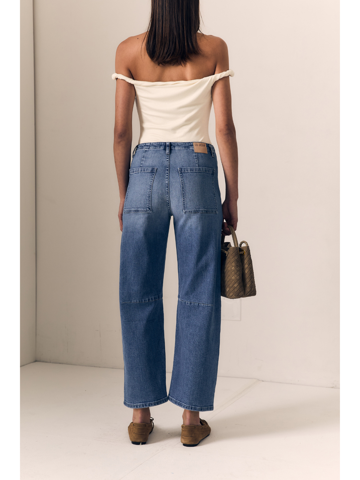 Utility Soft Barrel Jean