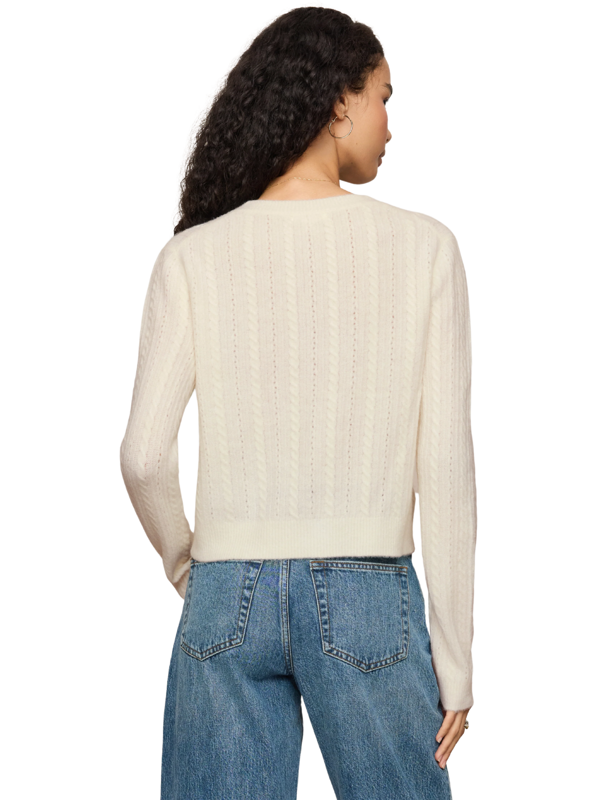 Medina Pointelle Cardigan