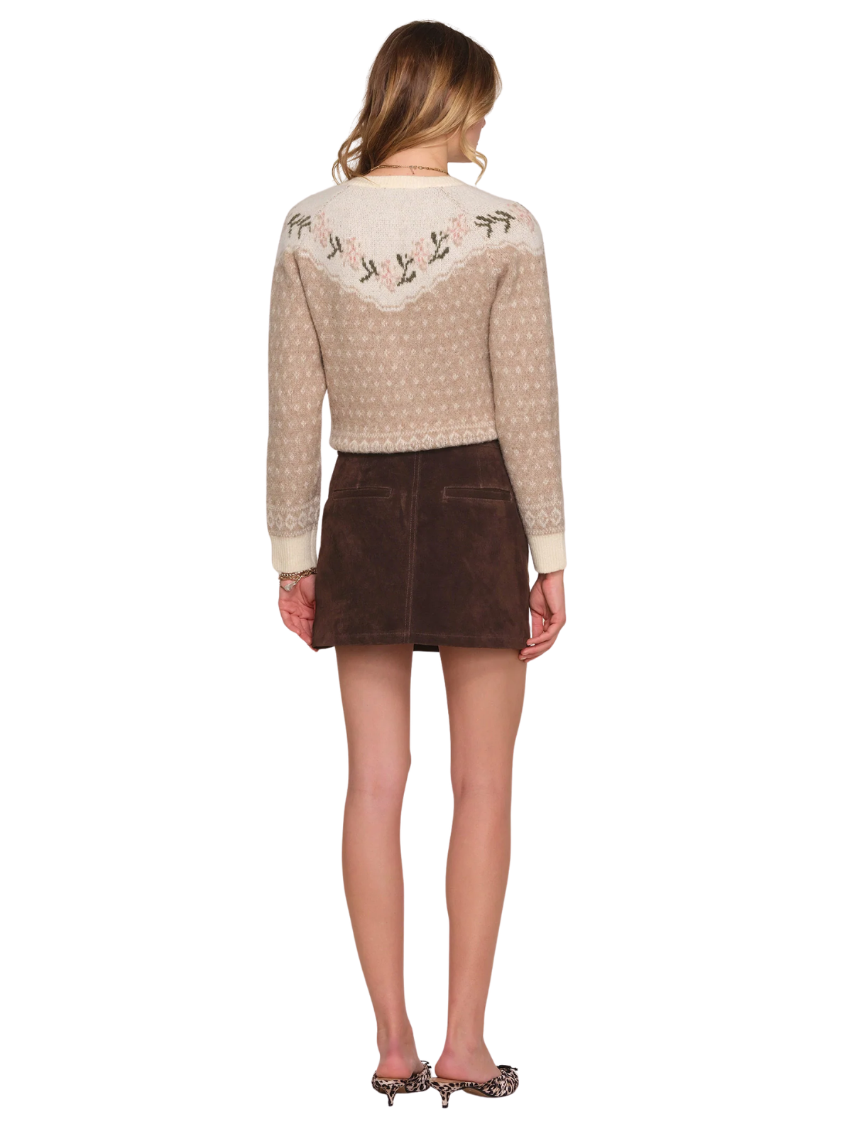 Jina Suede Skirt