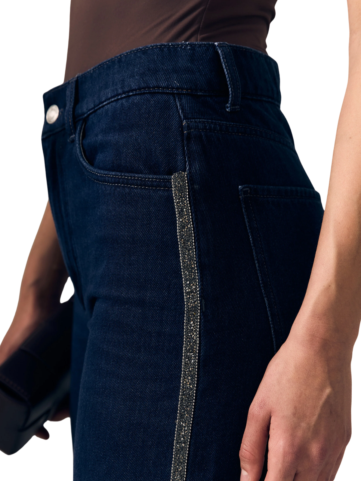 Beaded Column Jean