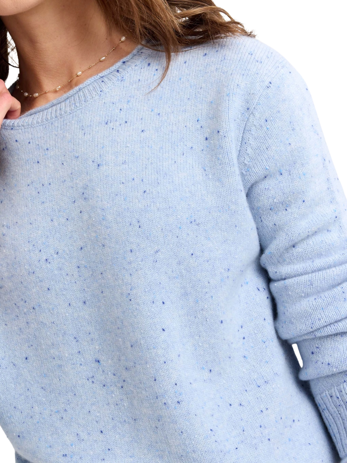 Cashmere Speckled Rollneck Sweater
