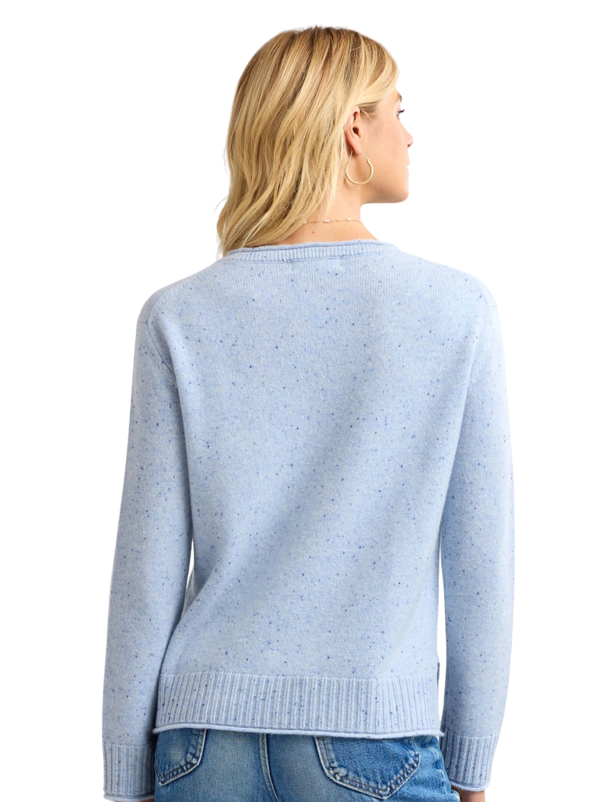 Cashmere Speckled Rollneck Sweater