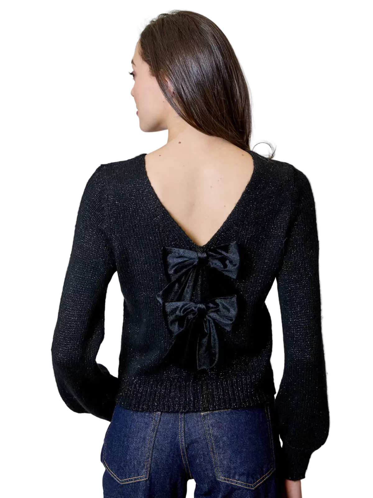 V-Back With Velvet Bow Top - Design History - BXS1012030