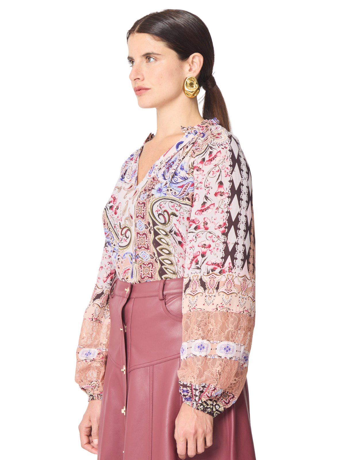Vera Printed Blouse_Gilner Farrar_GF567VGT