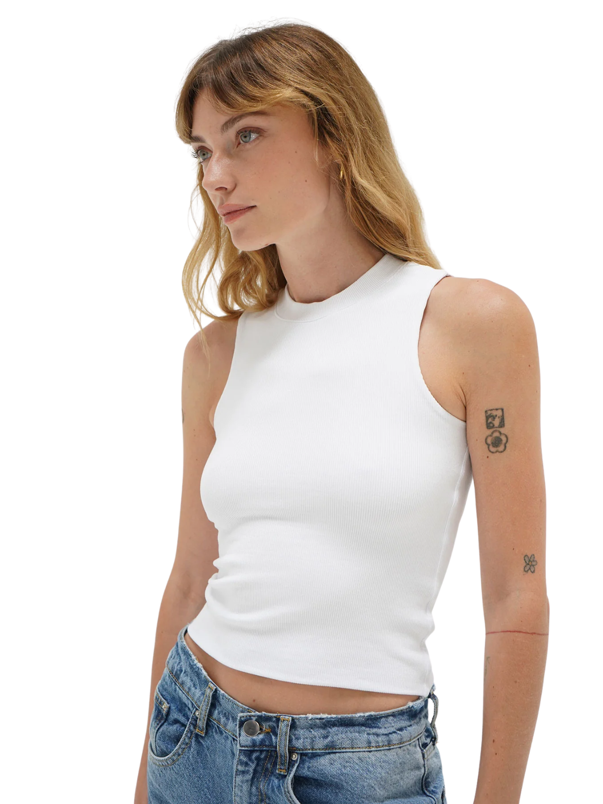 Double Ribbed Tank