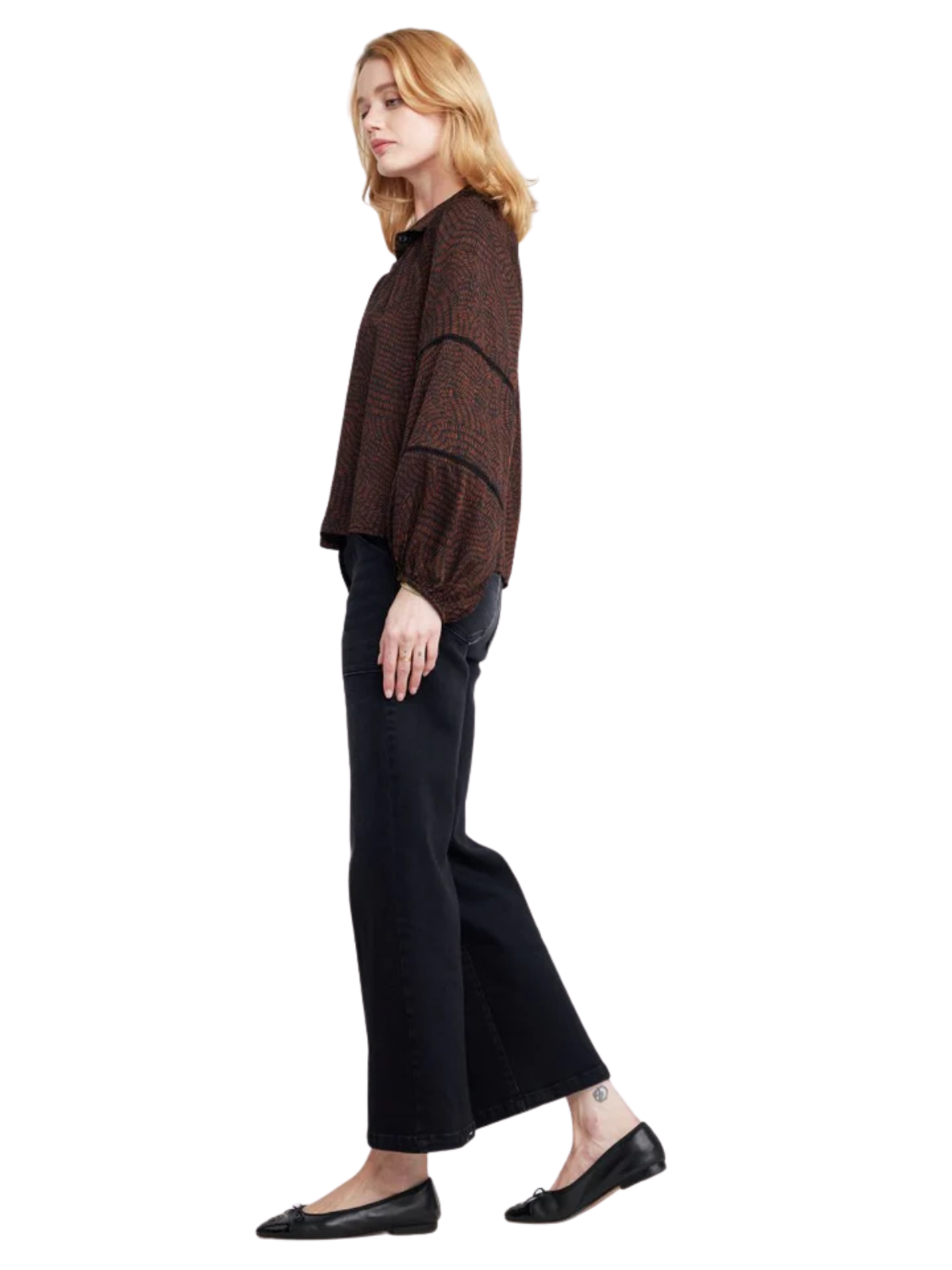 Hadley Ladder Sleeve Blouse