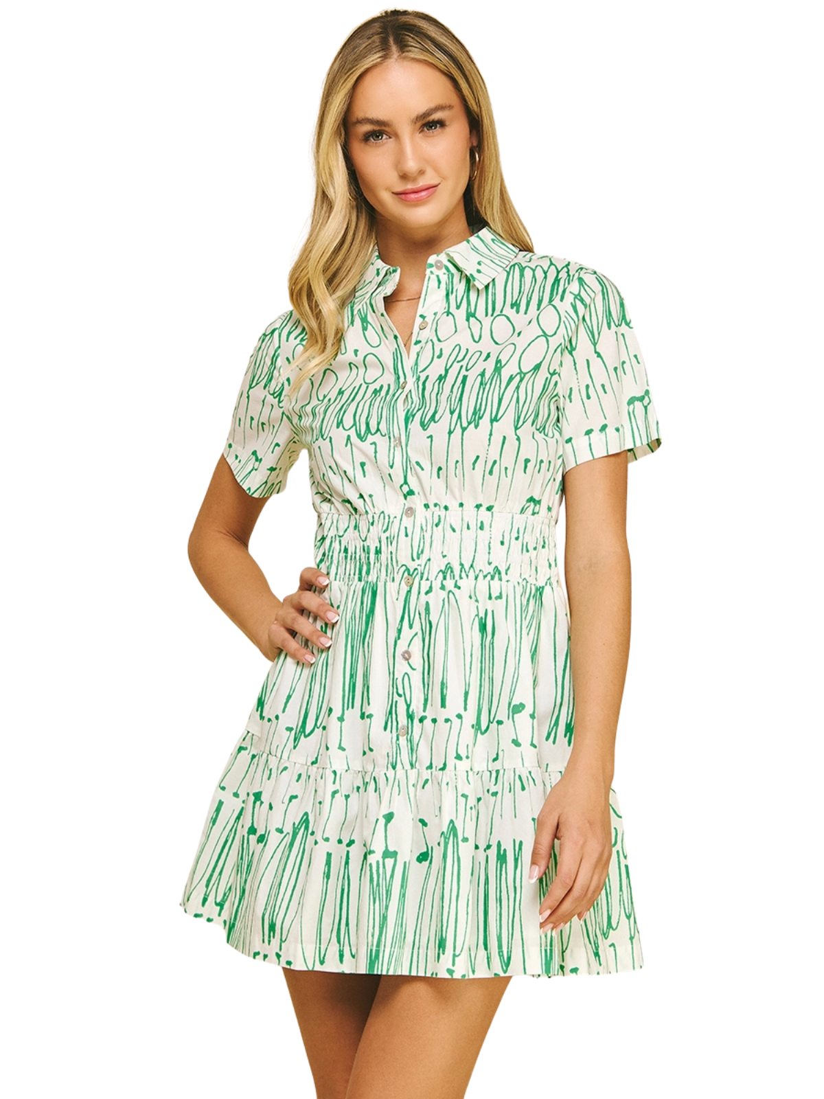 Button Shirt Dress