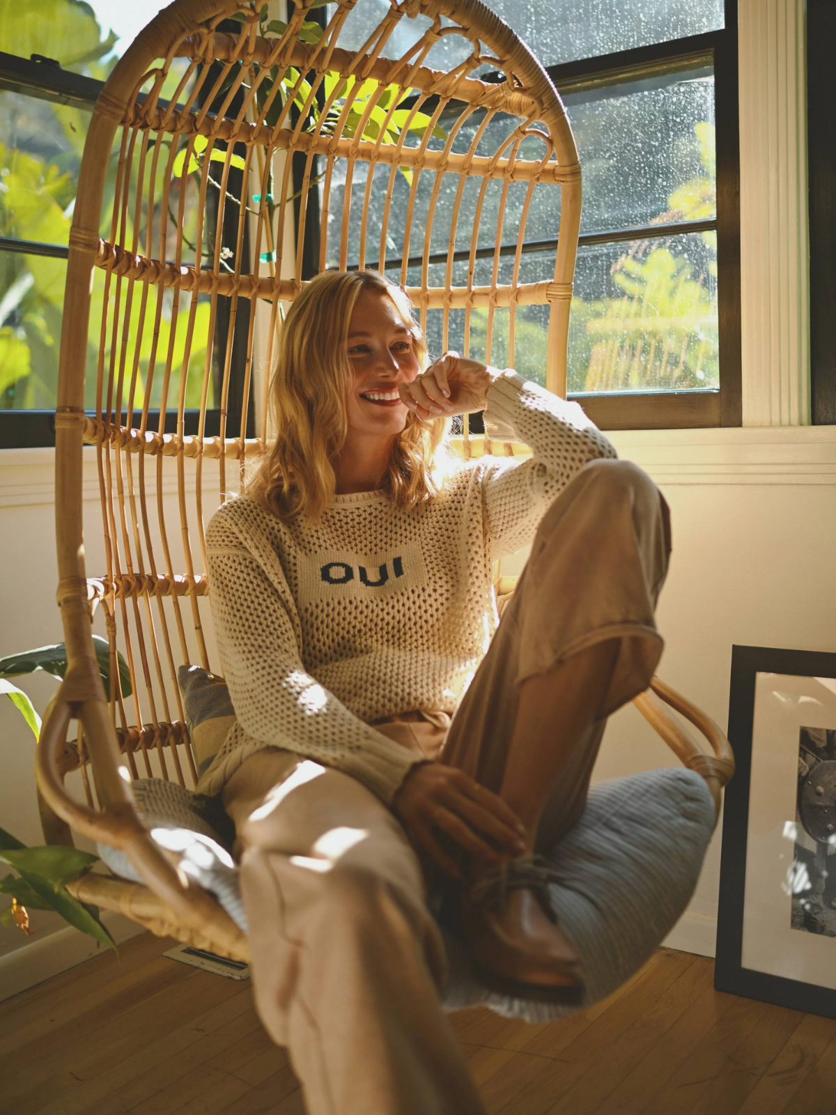OUI Mesh Sweater