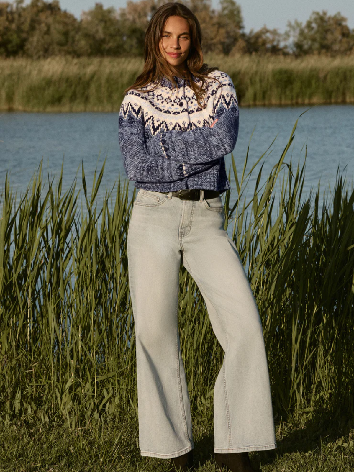 North Sea Fair Isle Cardigan