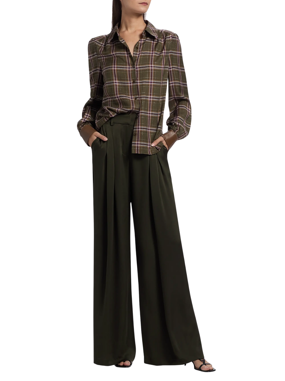 Jeremy Metallic Plaid Shirt