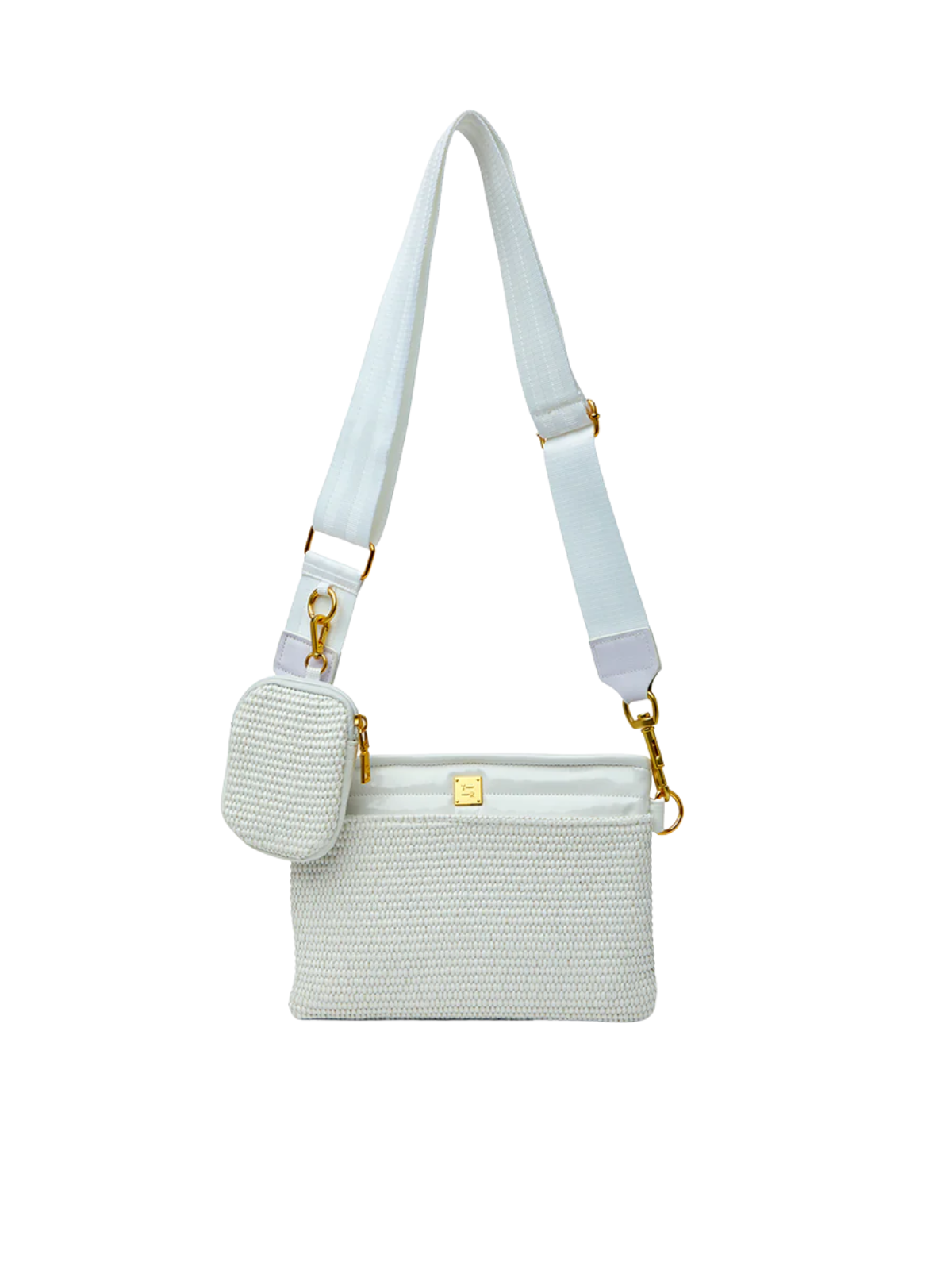 Raffia Downtown Crossbody