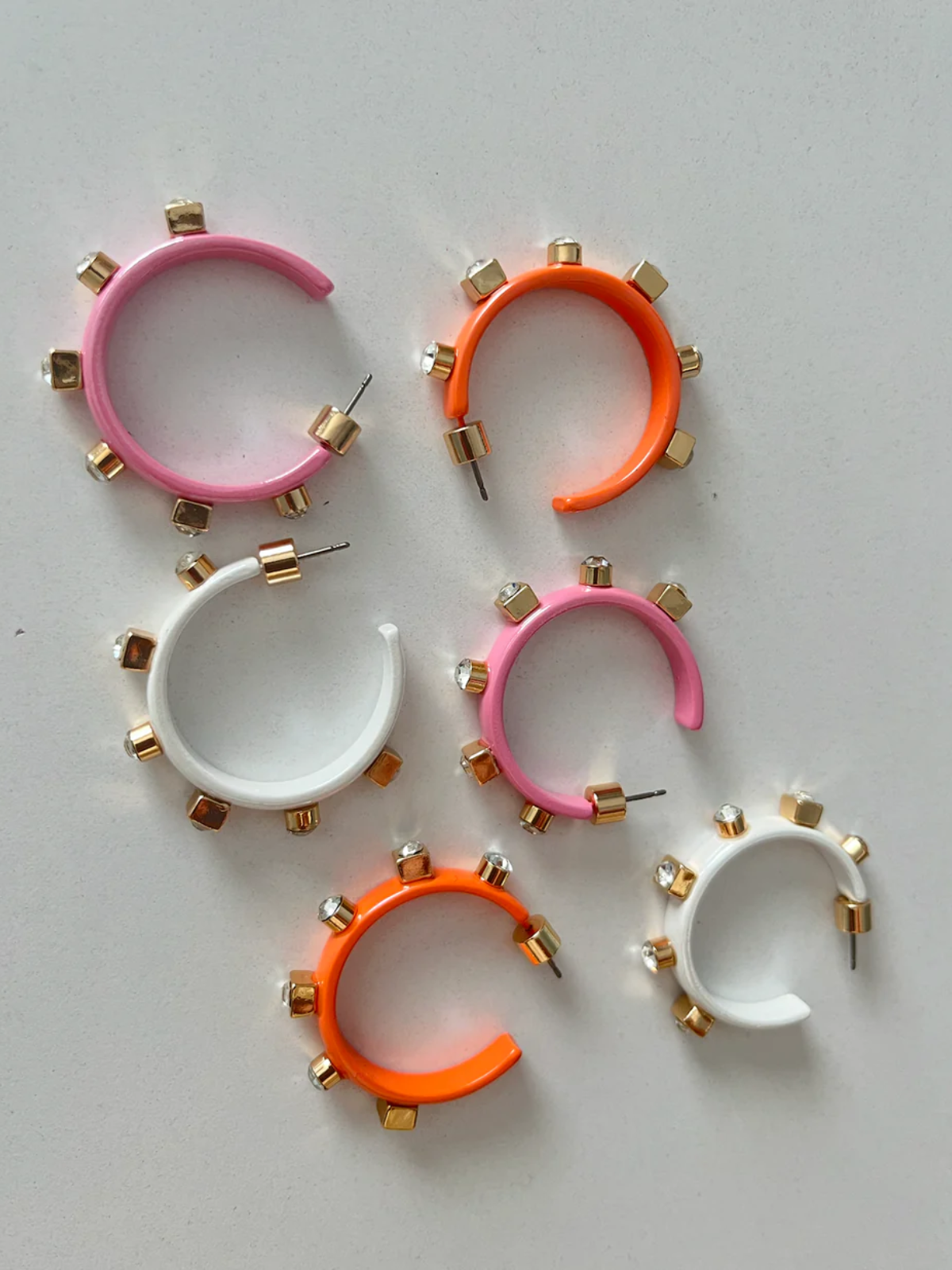 Metal Hoop Earrings