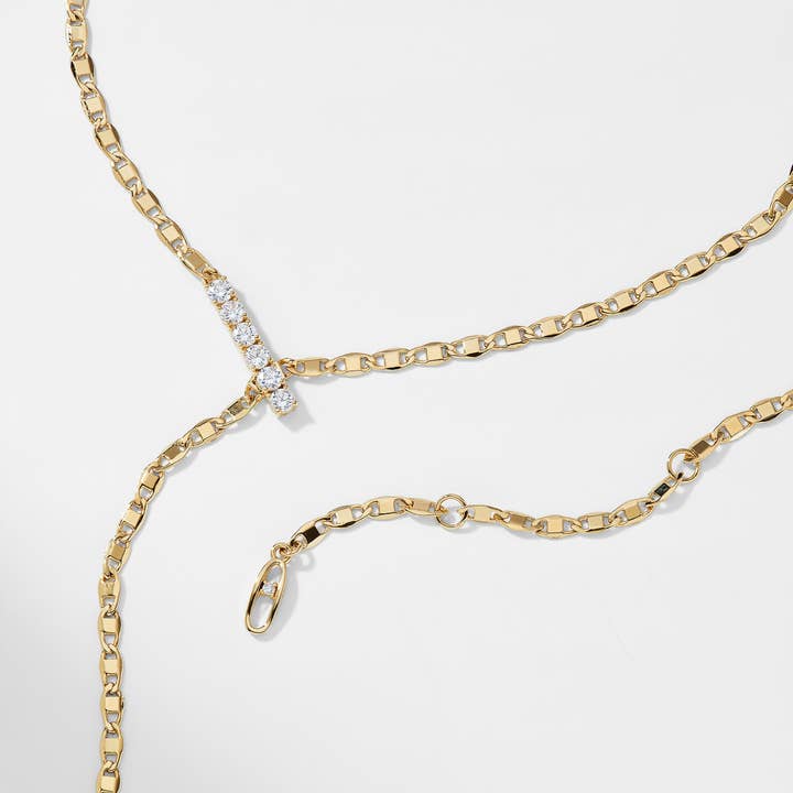 Emerald Isle Chain Y Necklace
