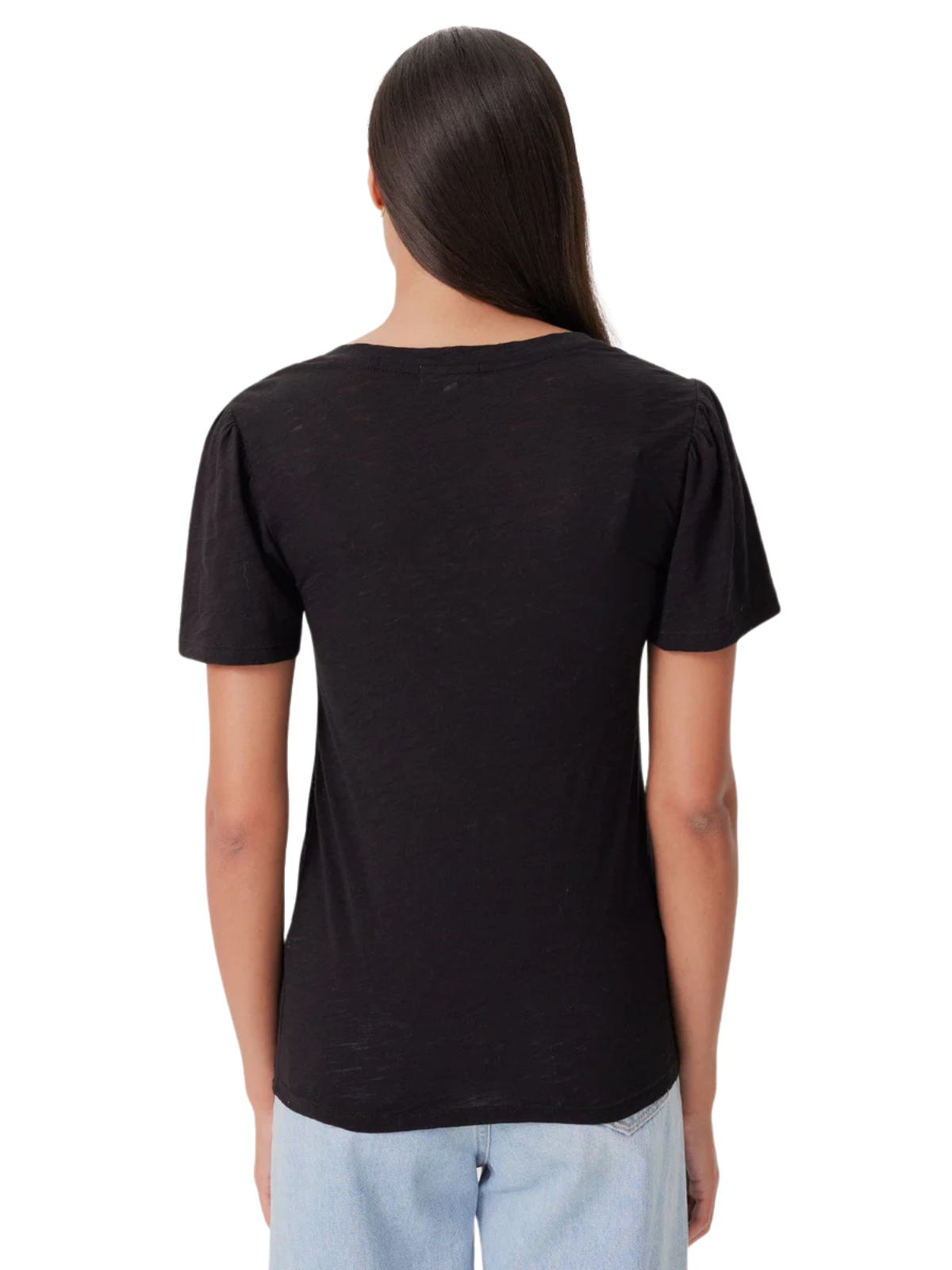 Flutter Sleeve V-Neck Tee
