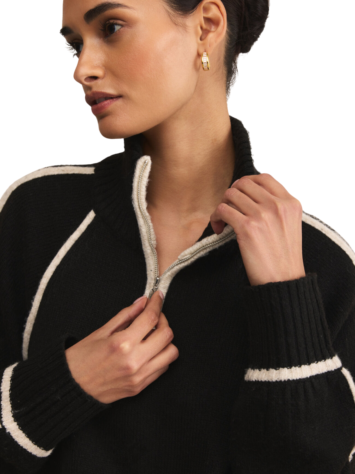 Alps Half Zip Sweater