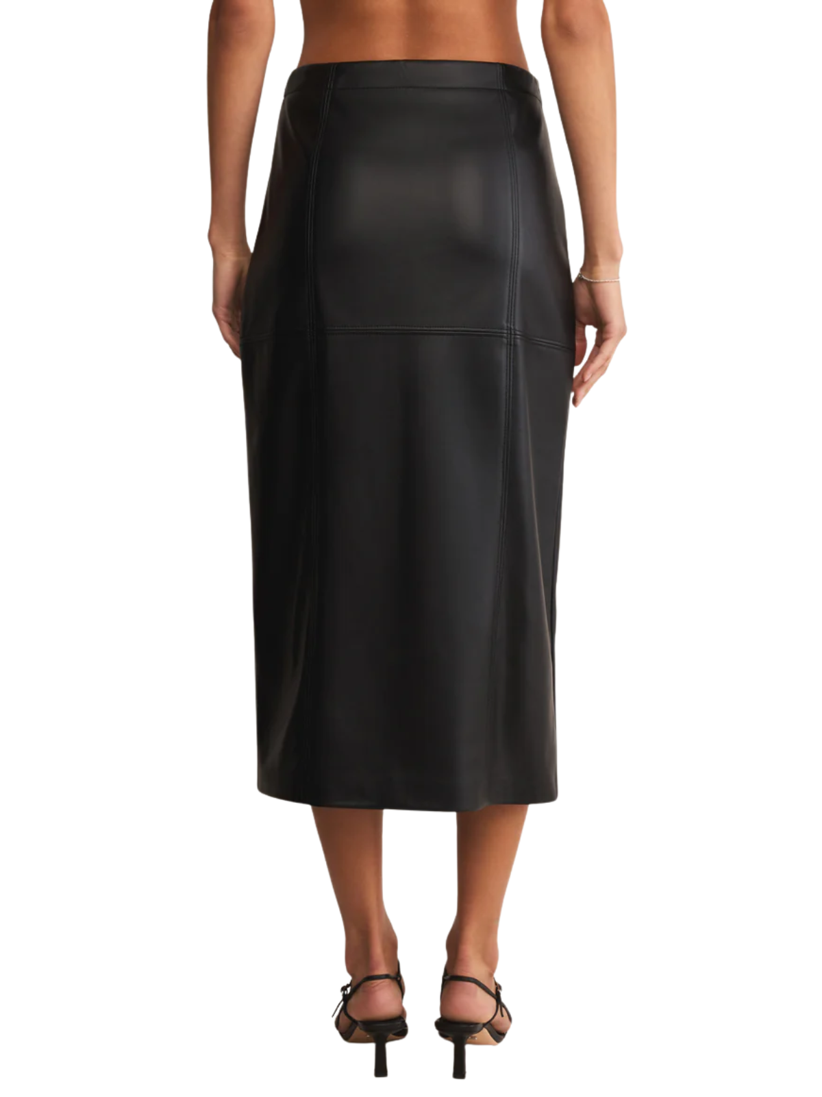 Reine Faux Leather Skirt