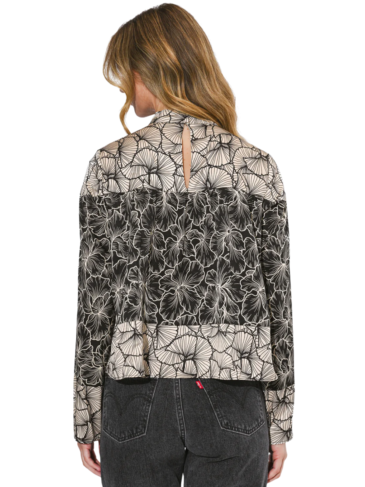 Meghan Twin Print Top