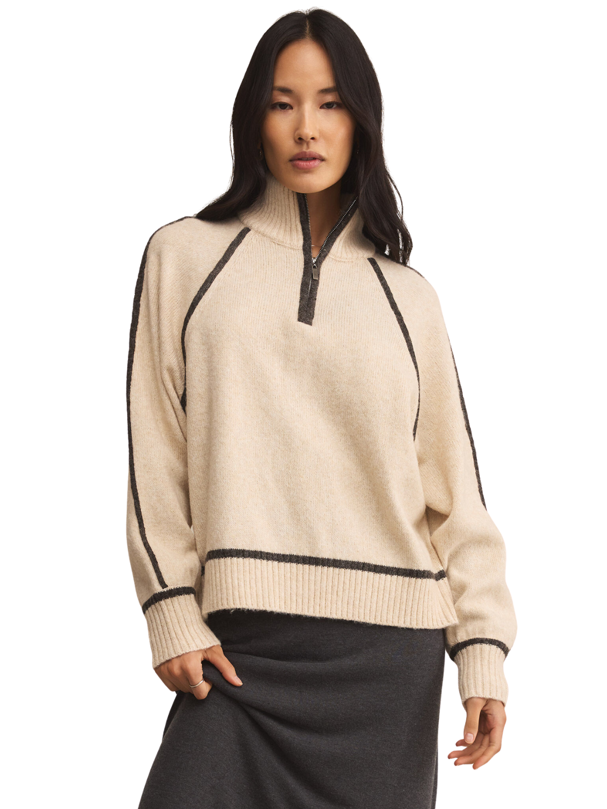 Alps Half Zip Sweater