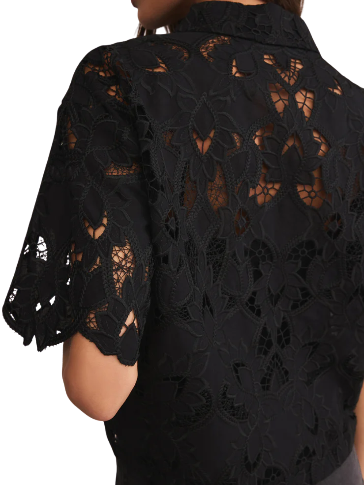 Midnight Lace Top