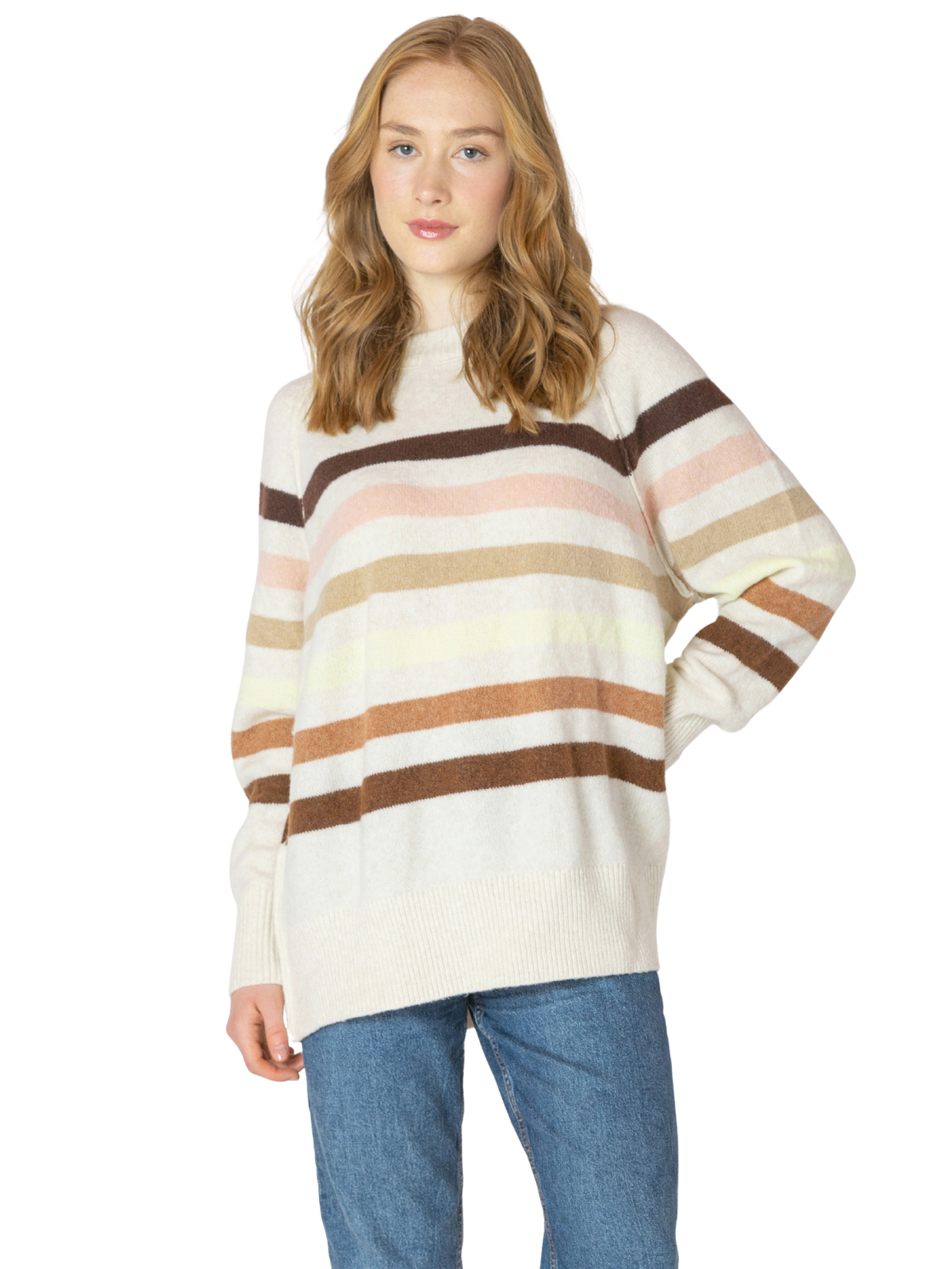 Oversized Stripe Sweater
