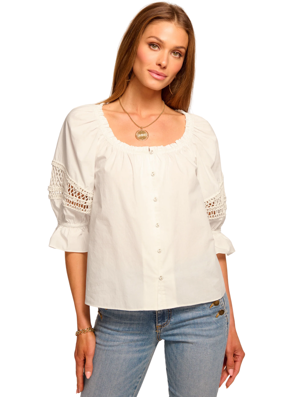 Rosario Poplin Top