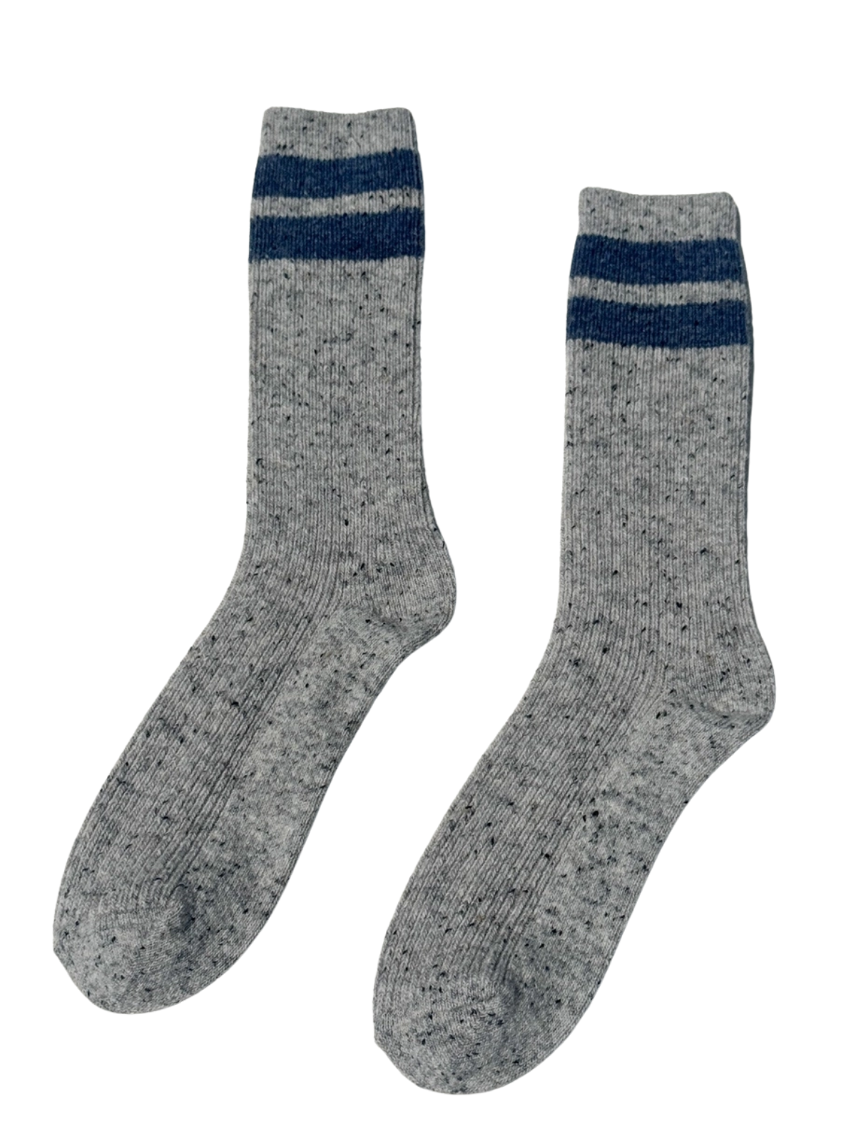 Speckled Snow Socks