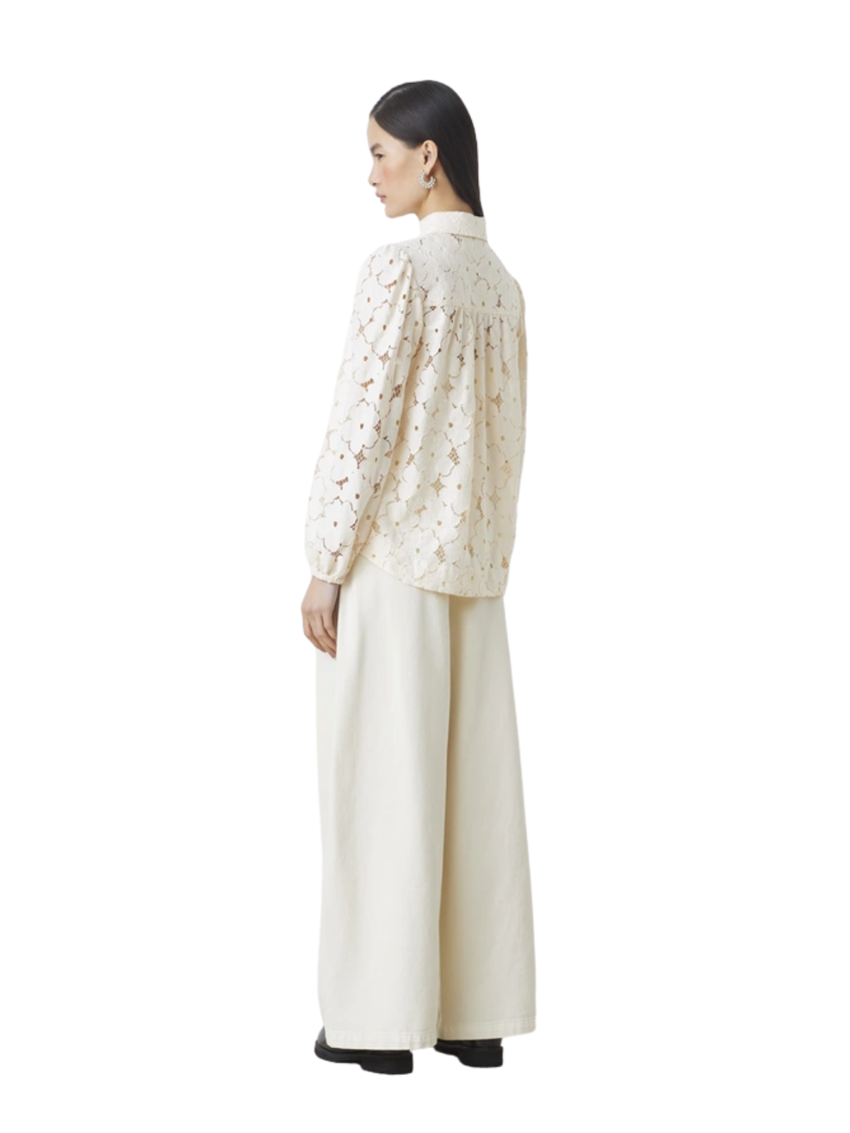 Lamour Floral Lace Blouse
