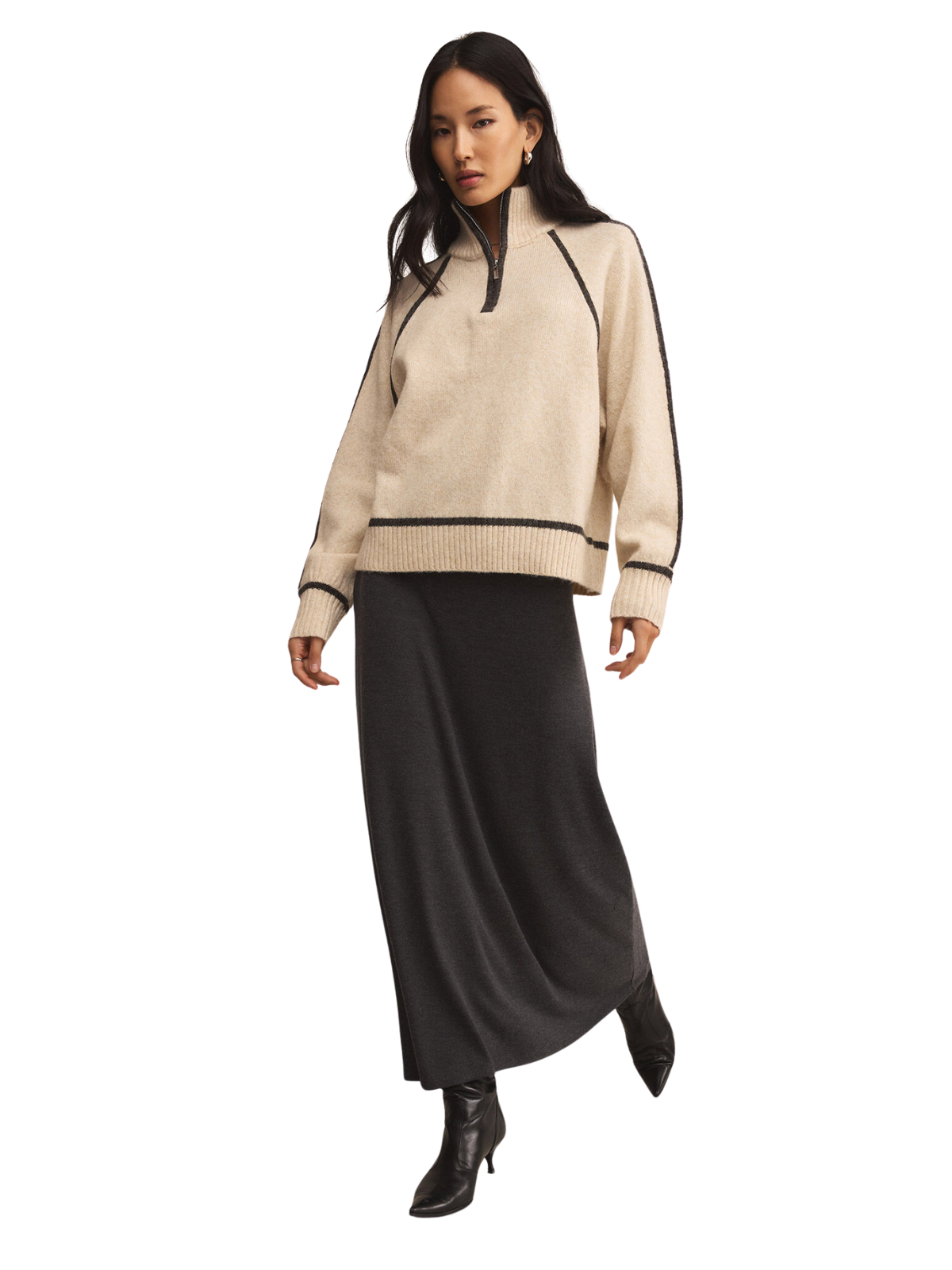 Alps Half Zip Sweater