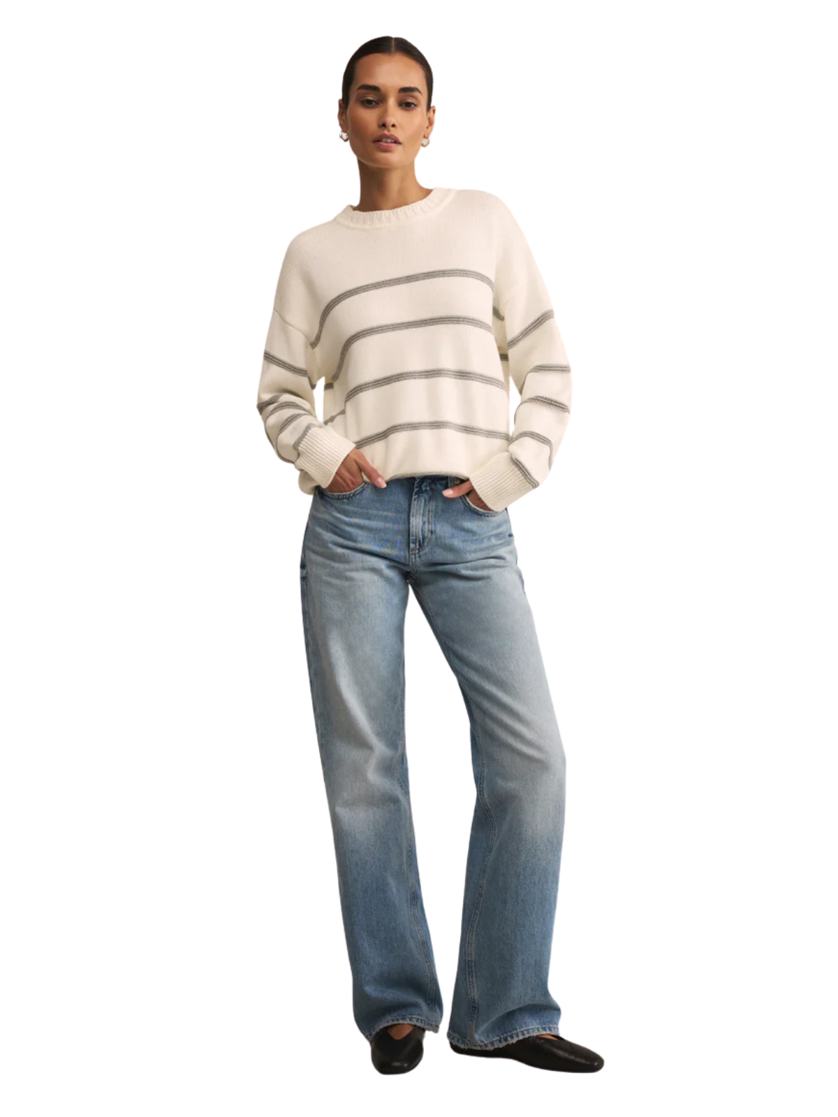 Boyfriend Striped Sweater