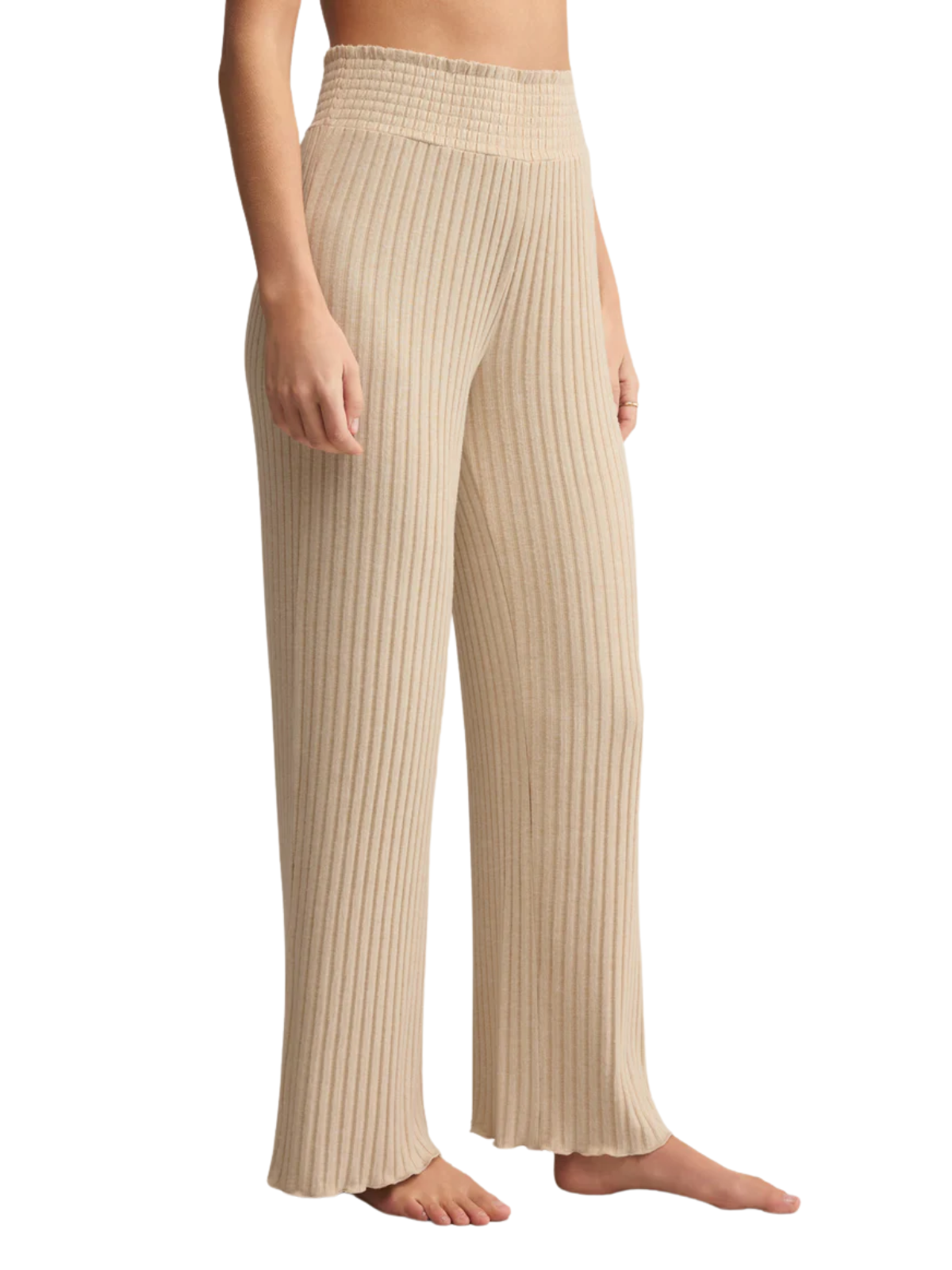 Dawn Smocked Rib Pant