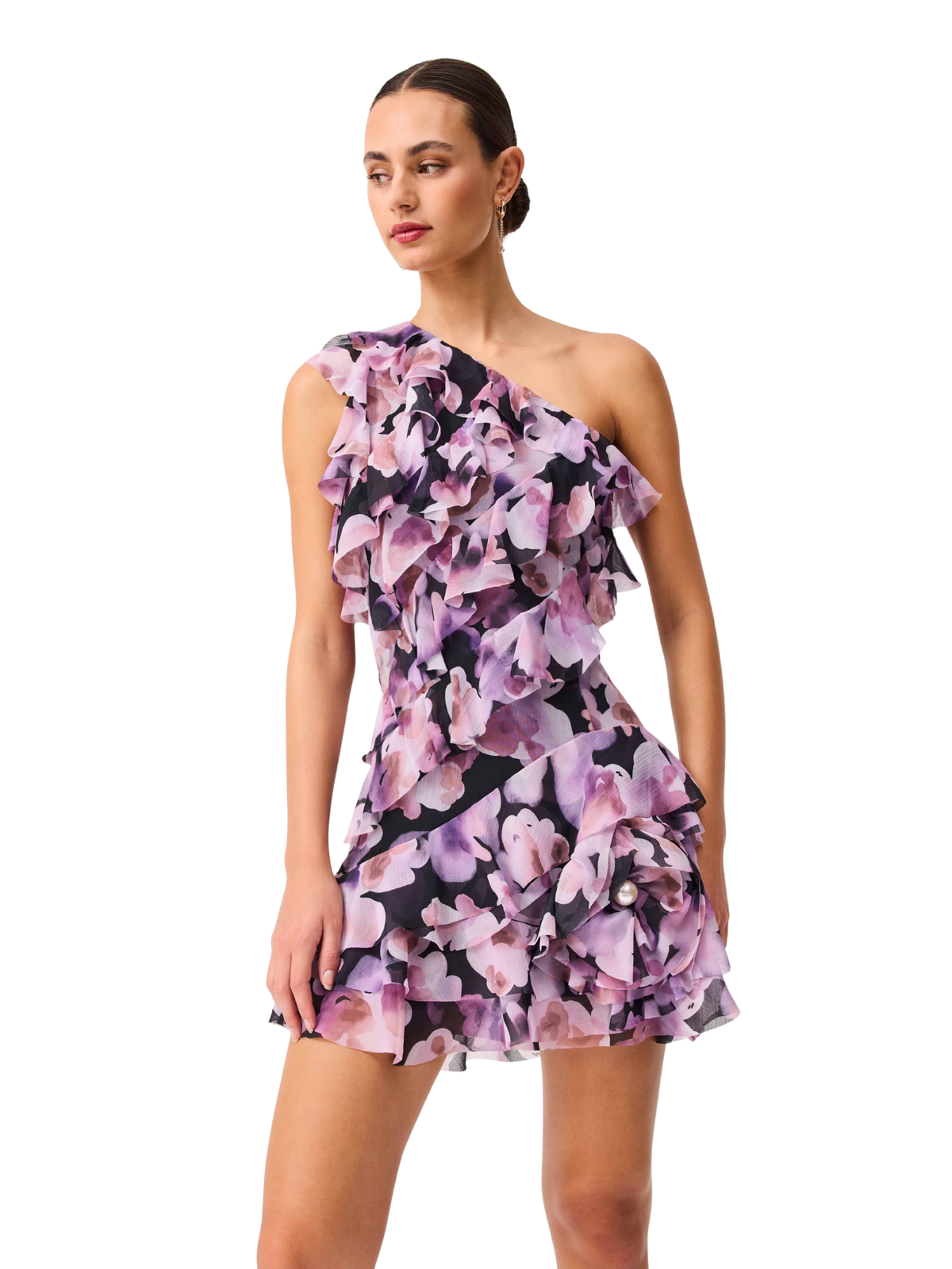Solene One Shoulder Dress