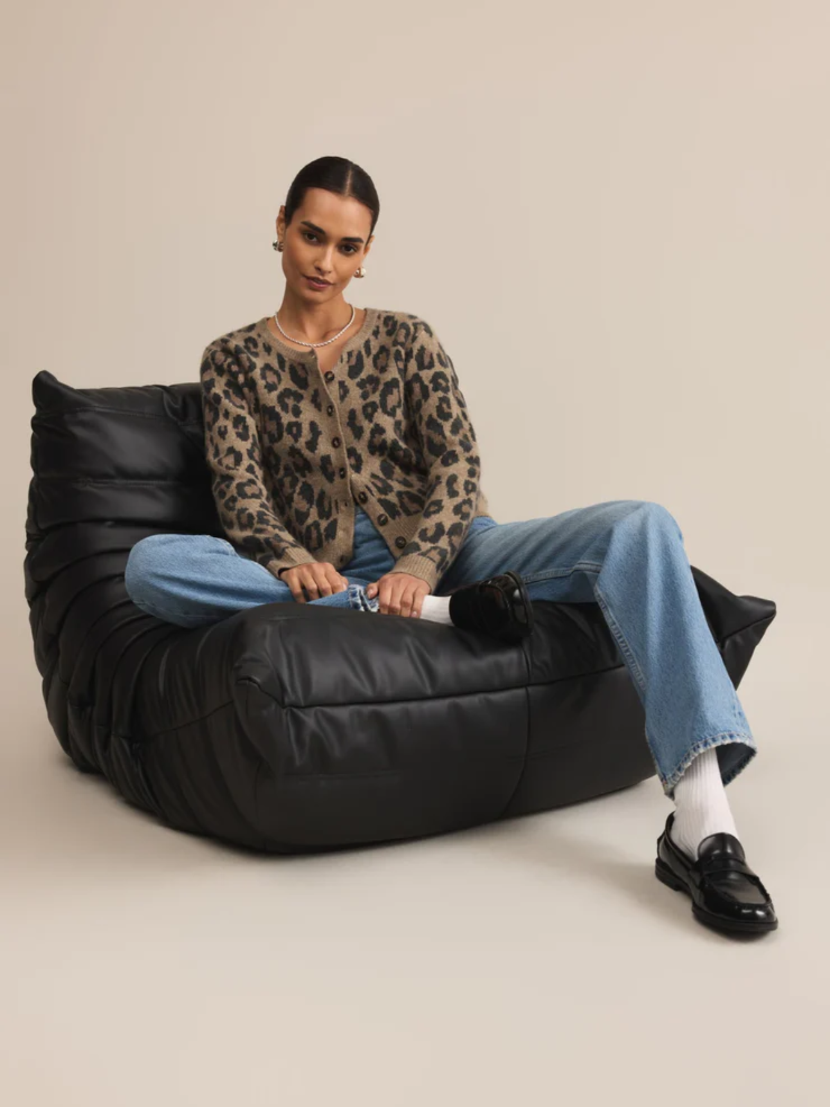 Outlook Leopard Cardigan