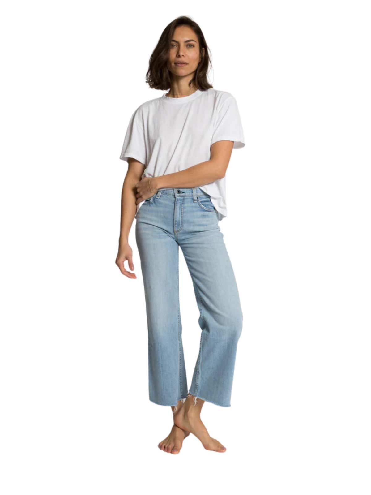 Crop Wide Leg Jean