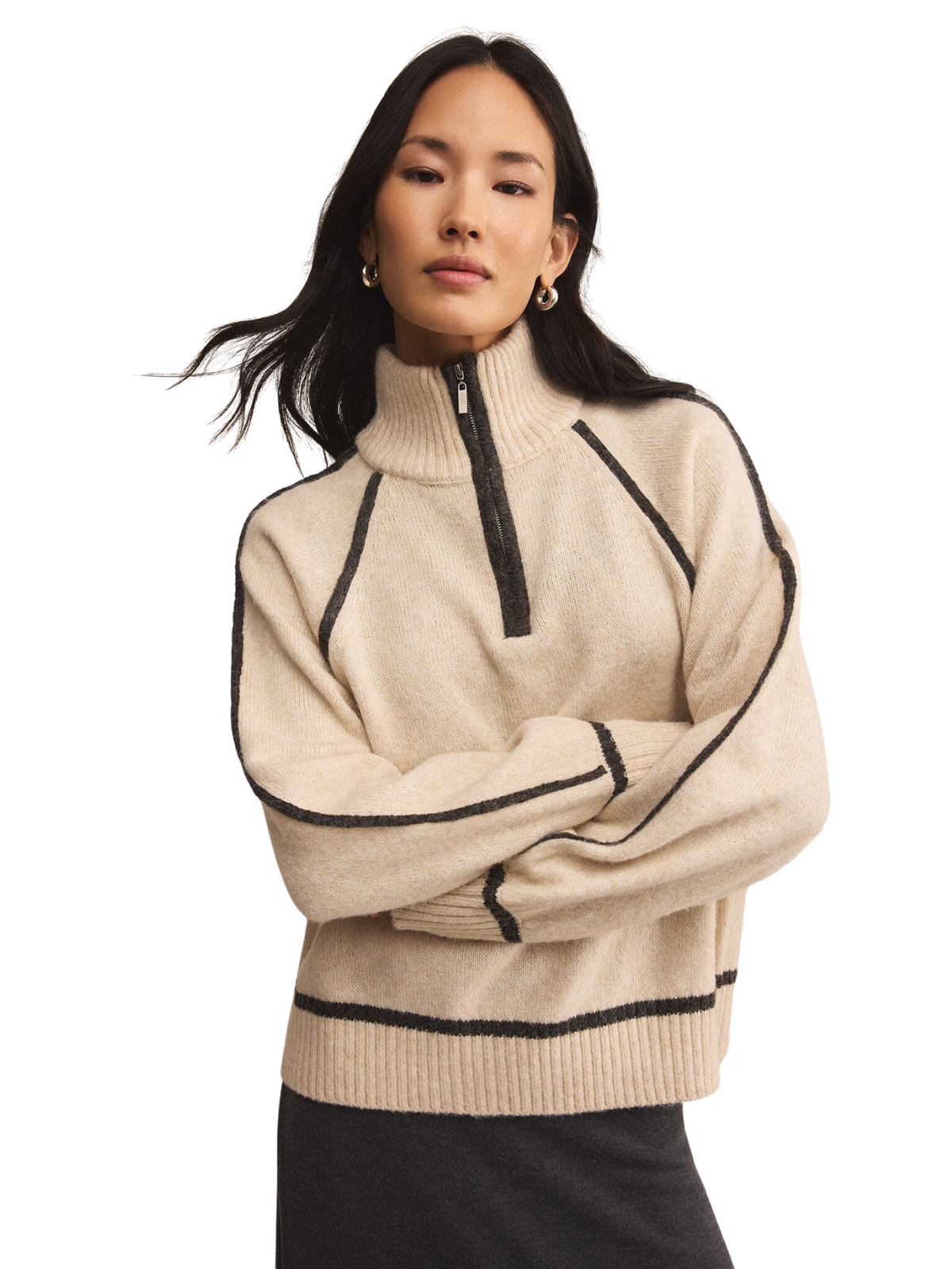 Alps Half Zip Sweater