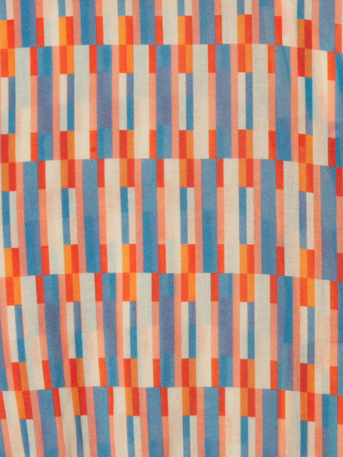 Celeste Retro Grid Dress