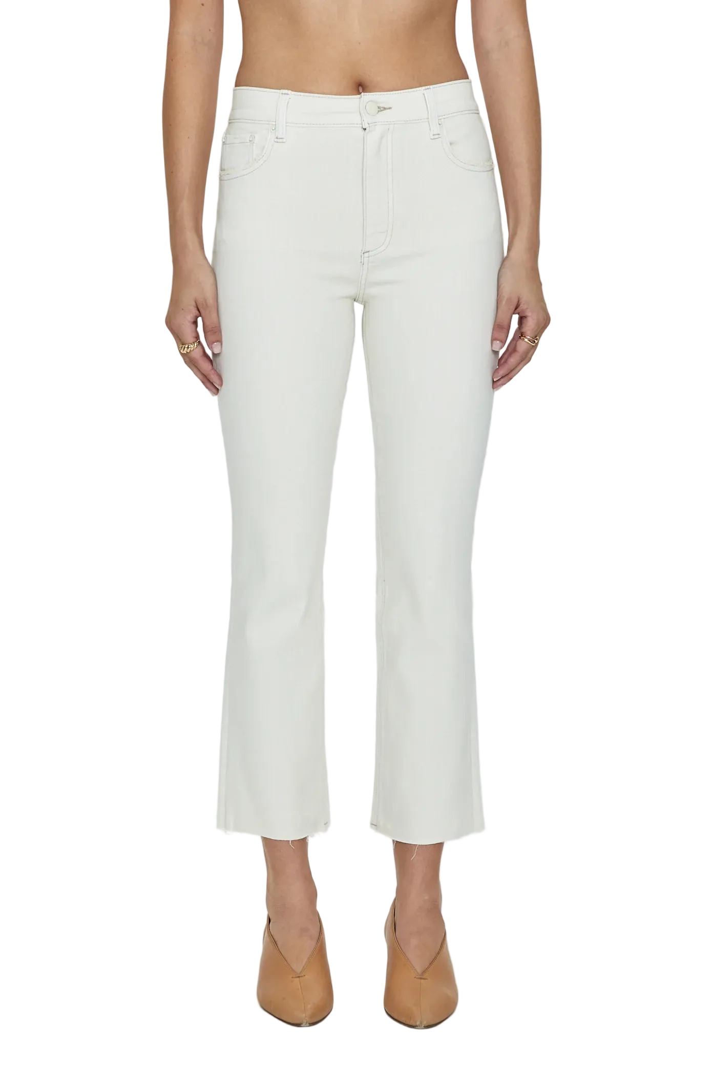 Lennon High Rise Crop Boot Jean