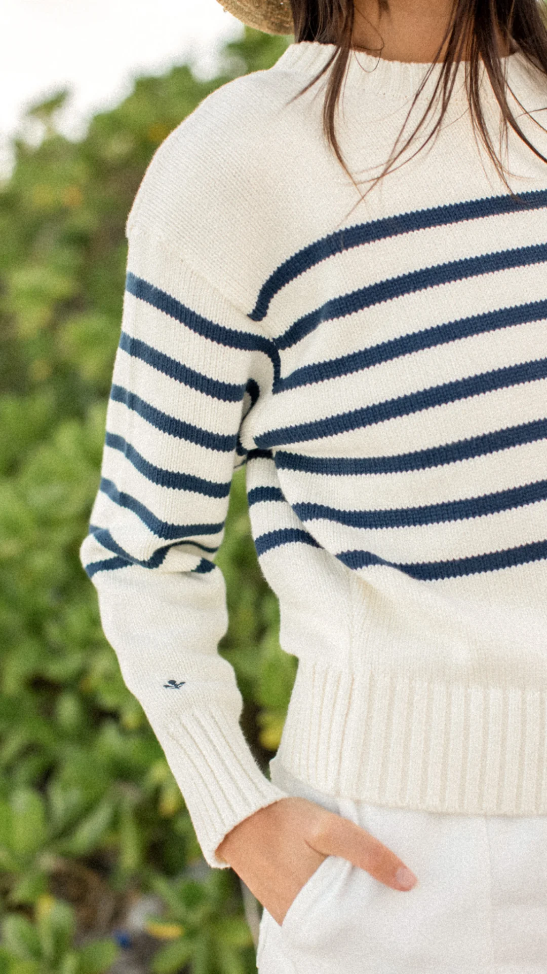 Lake Stripped Sweater